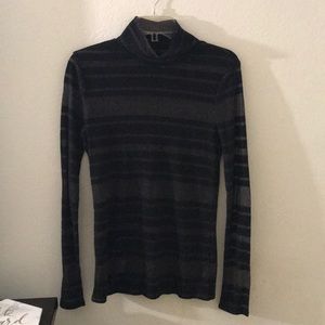 BCBG Black & Gold Turtleneck